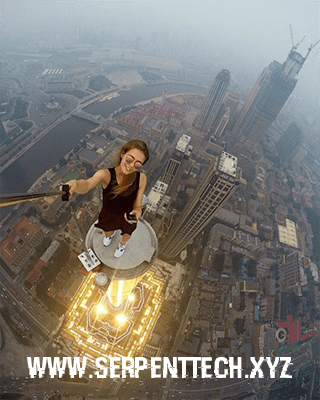 Angela Nikolau,World's most dangerous selfie ever,She is famous for taking risky selfies on top of skyscrapers and on edges of high-rise buildings.